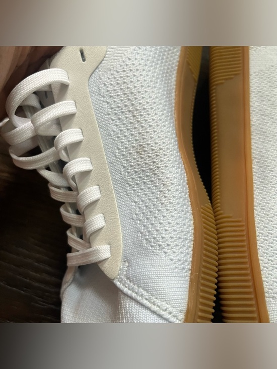 Flux Adapt white gum sole trainer minimalist barefoot athletic shoes Mens 8 W 9 main image 4
